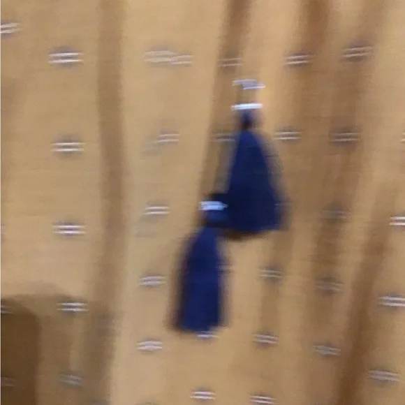 Woman’s size medium tantrums, BoHo top with beautiful embroidery and tassel ties - Picture 3 of 10